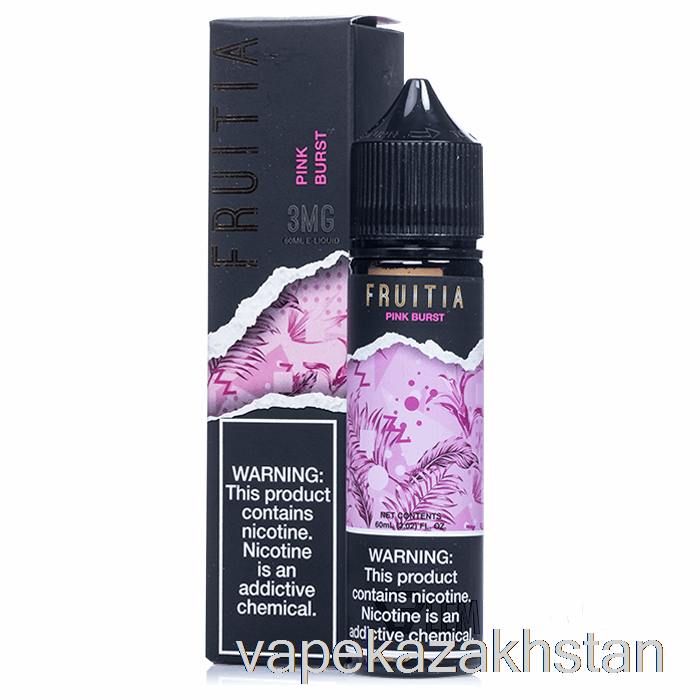 Vape Smoke Pink Burst - Fruitia - 60mL 6mg